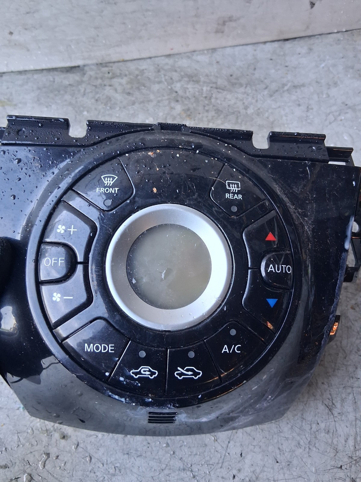 2016 NISSAN NOTE AC HEATER CLIMATE CONTROL PANEL SWITCH 275003VU3A