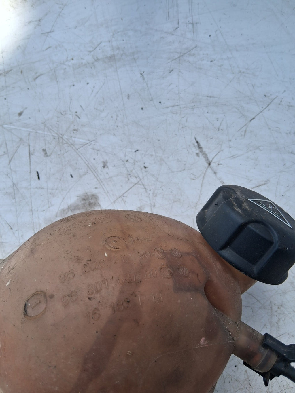 2012 PEUGEOT 207 COOLANT TANK EXPANSION BOTTLE 9680163780