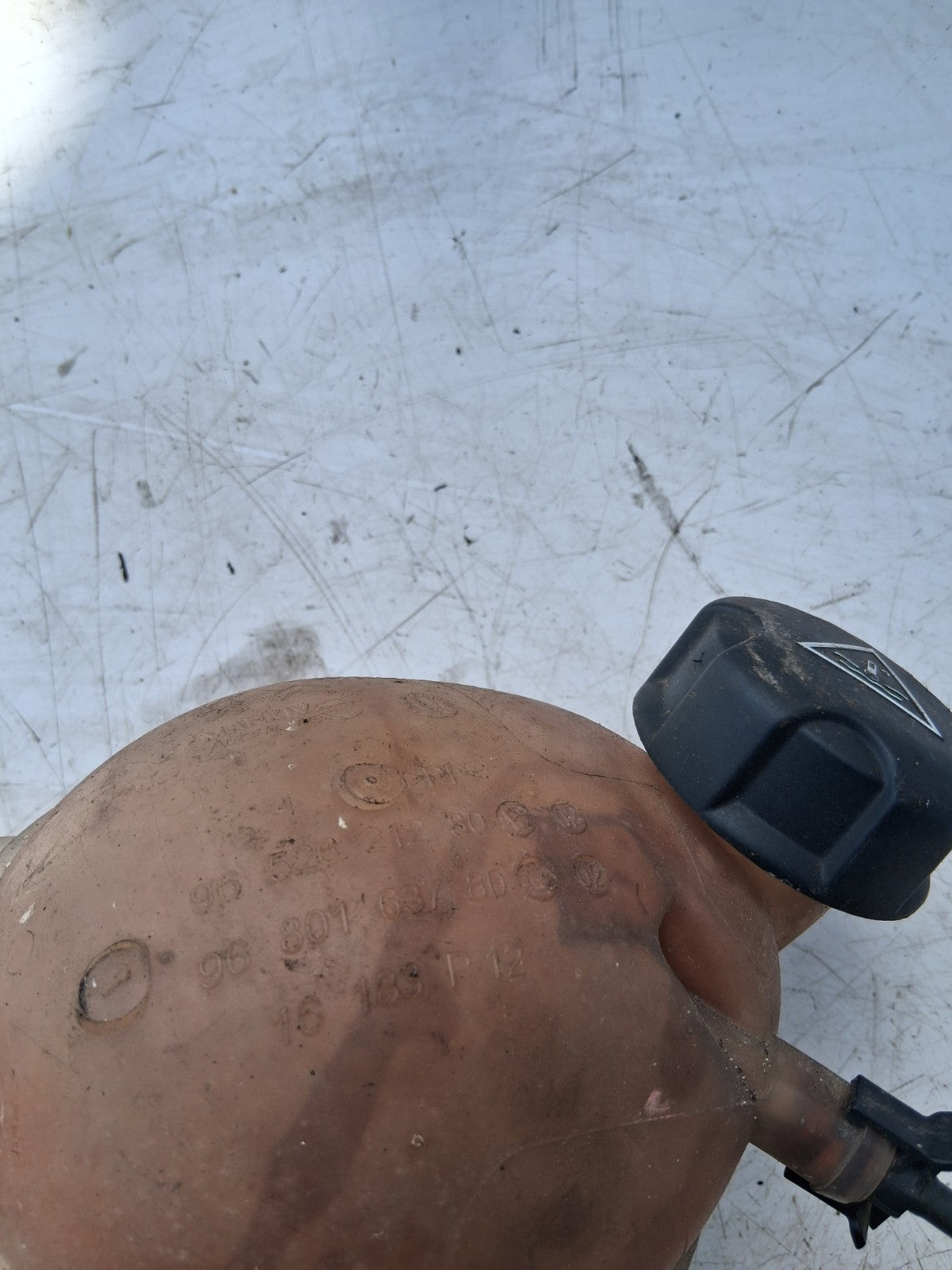 2012 PEUGEOT 207 COOLANT TANK EXPANSION BOTTLE 9680163780