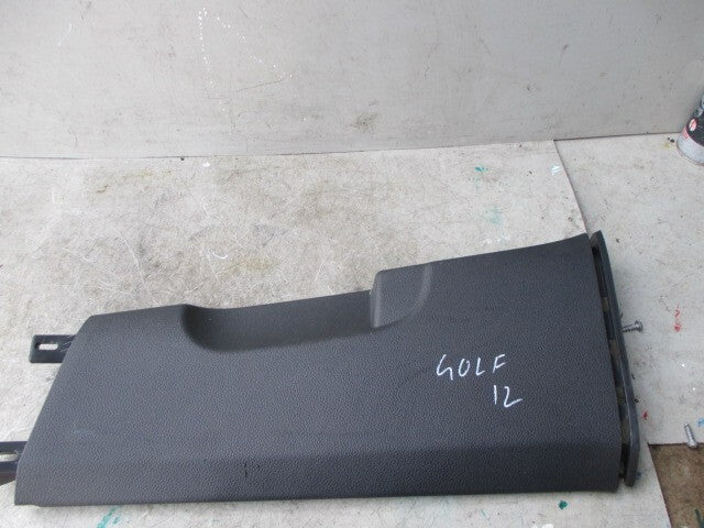 2012 VW GOLF MK7 NSF PASSENGER SIDE LOWER B PILLAR TRIM 5G4867291D