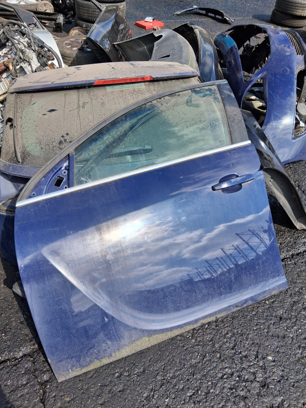 2015 VAUXHALL INSIGNIA MK1 NSF PASSENGER SIDE FRONT COMPLETE DOOR DEEP BLUE Z20Z