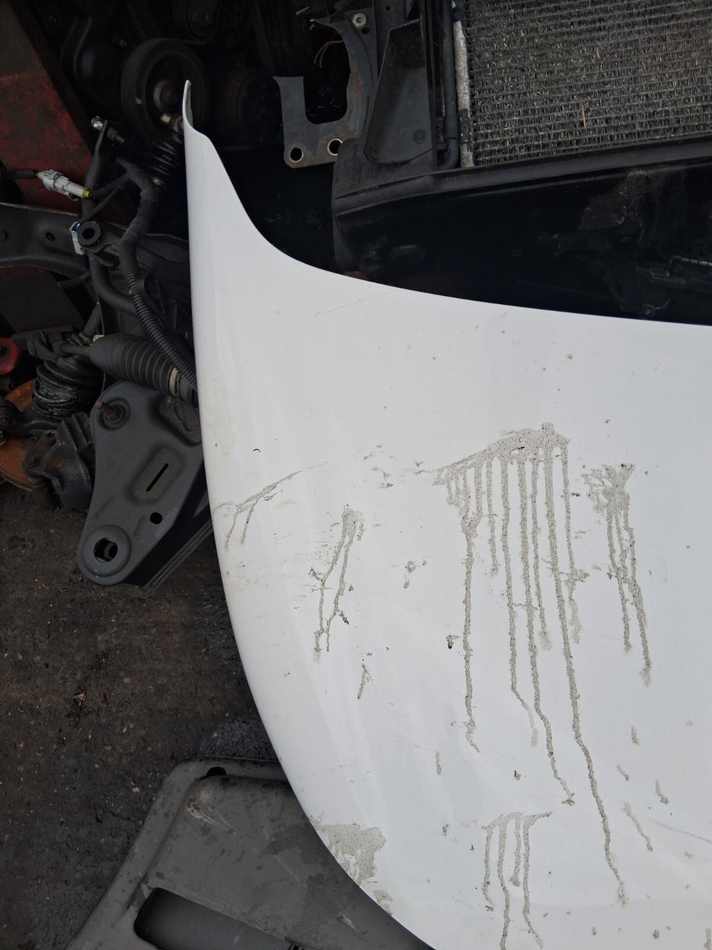 2023 CITROEN BERLINGO MK3 K9 FRONT BONNET HOOD WHITE