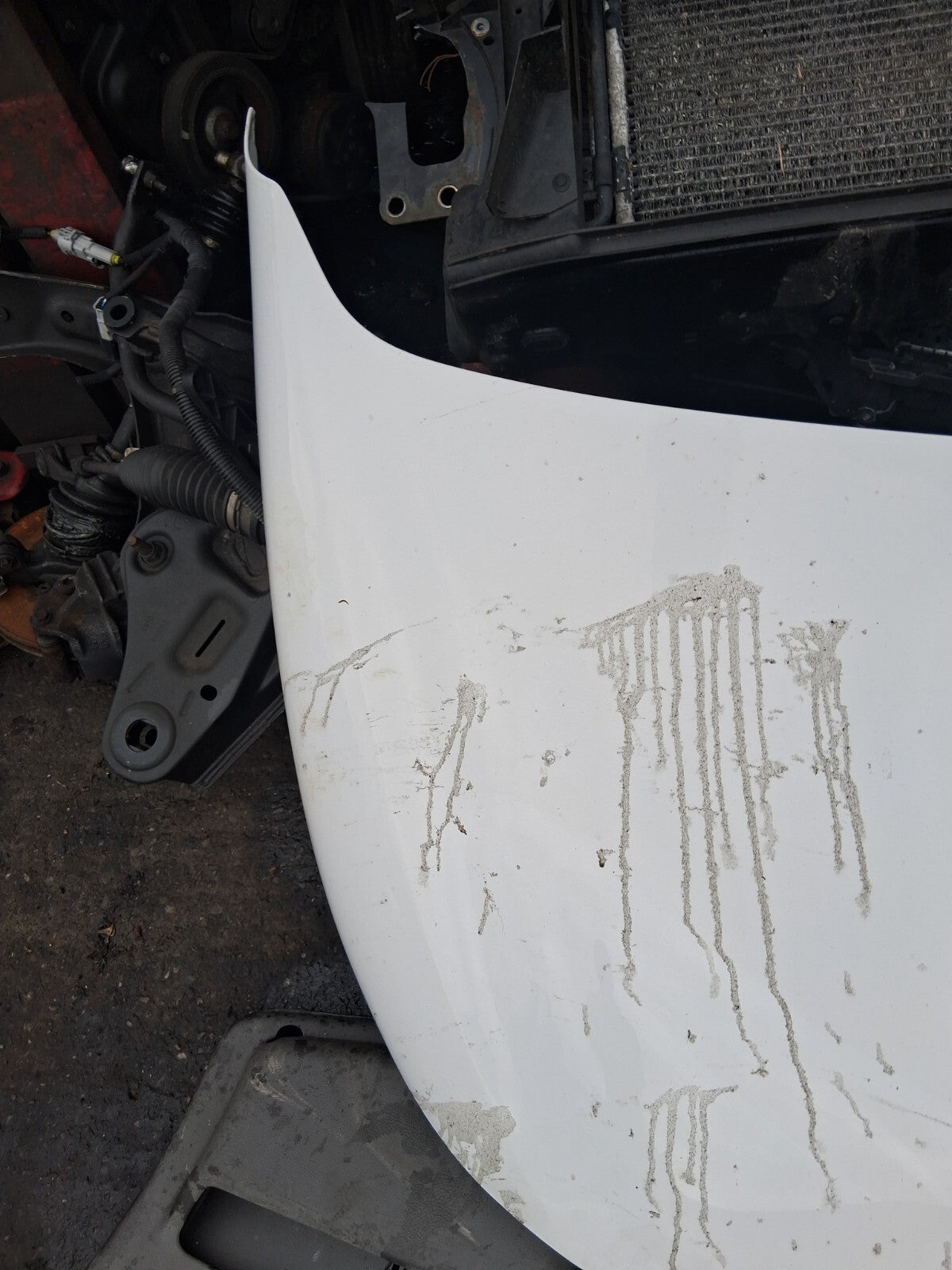 2023 CITROEN BERLINGO MK3 K9 FRONT BONNET HOOD WHITE