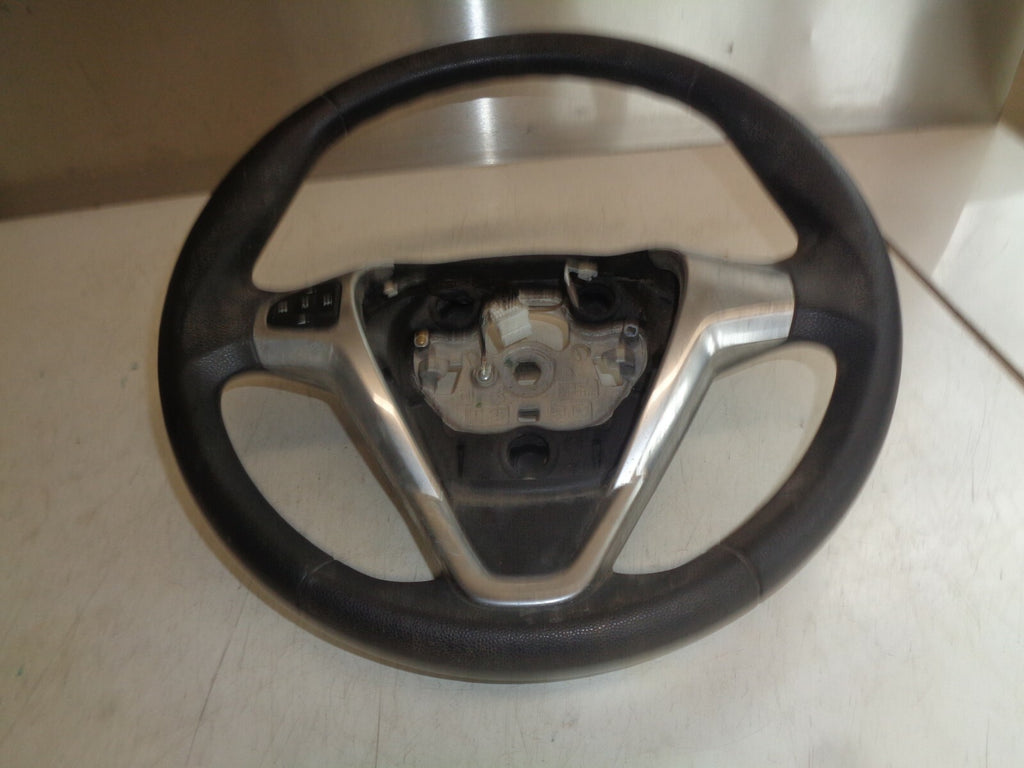 FORD FIESTA 2016 MK7 3 SPOKE MULTI FUNCTION STEERING WHEEL C1BB3600AB3ZHE