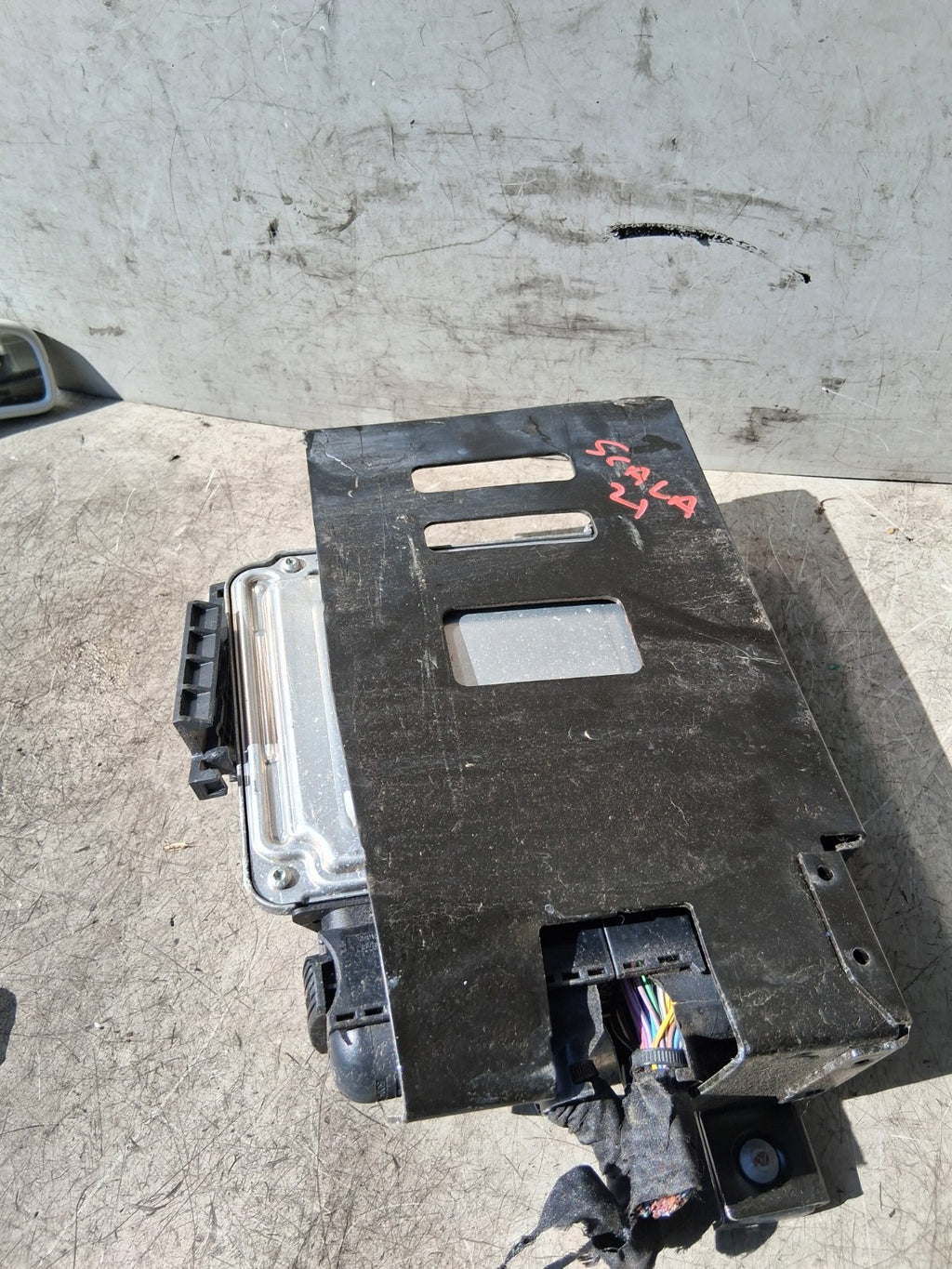 2021 SKODA SCALA ENGINE CONTROL UNIT 2Q0906214C