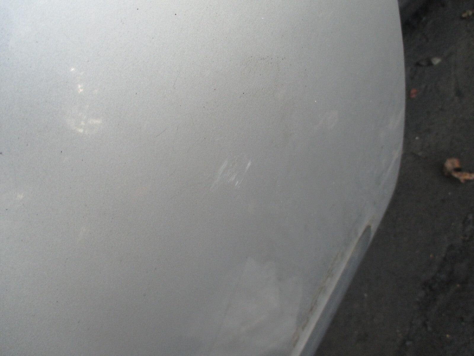 VAUXHALL ZAFIRA B 2007 OSF DRIVER SIDE FRONT DOOR SILVER