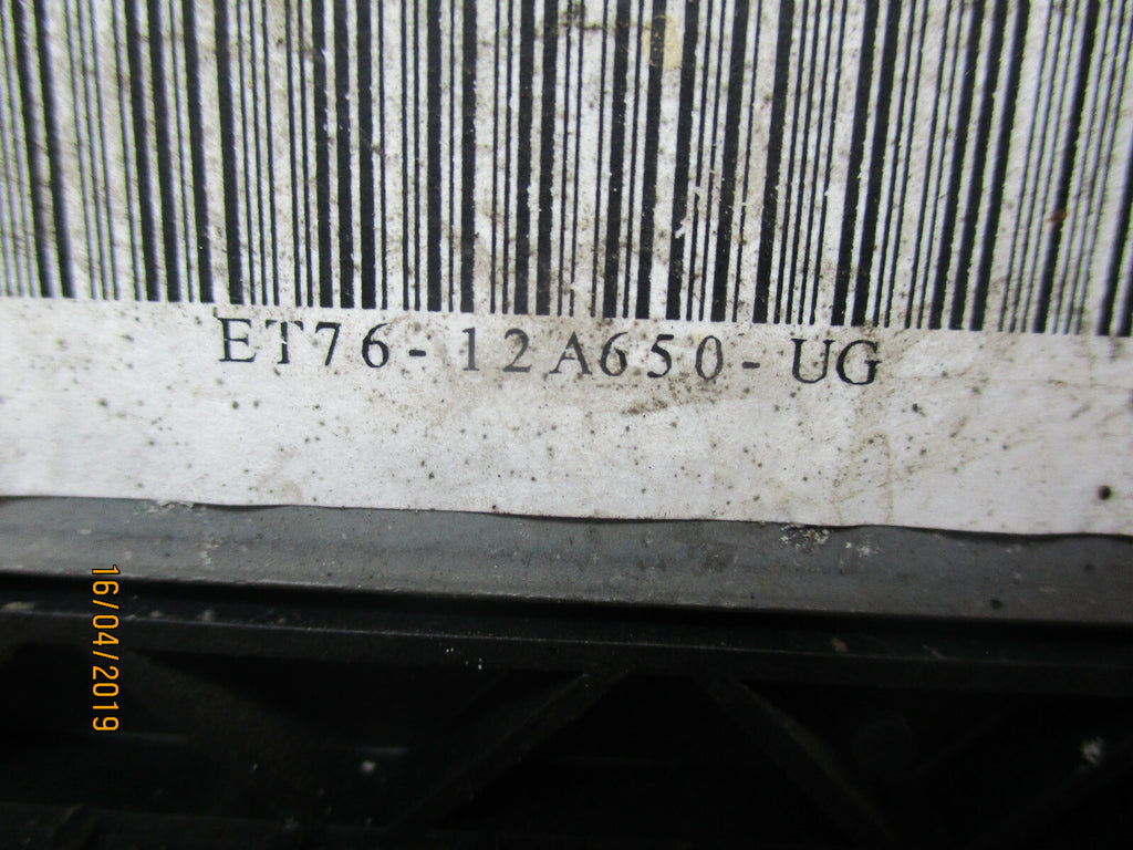 FORD TRANSIT COURIER 2017 ENGINE CONTROL MODULE ECU ET7612A650UG