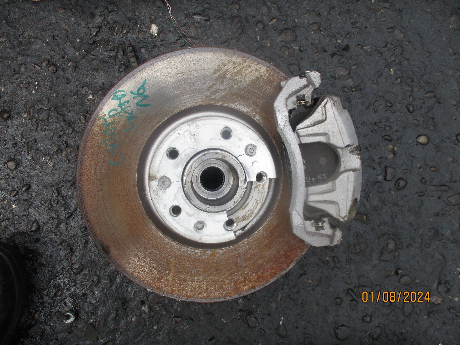 VAUXHALL GRANDLAND X 2023 1.5 DIESEL AUTO NSF PASSENGER SIDE FRONT WHEEL HUB