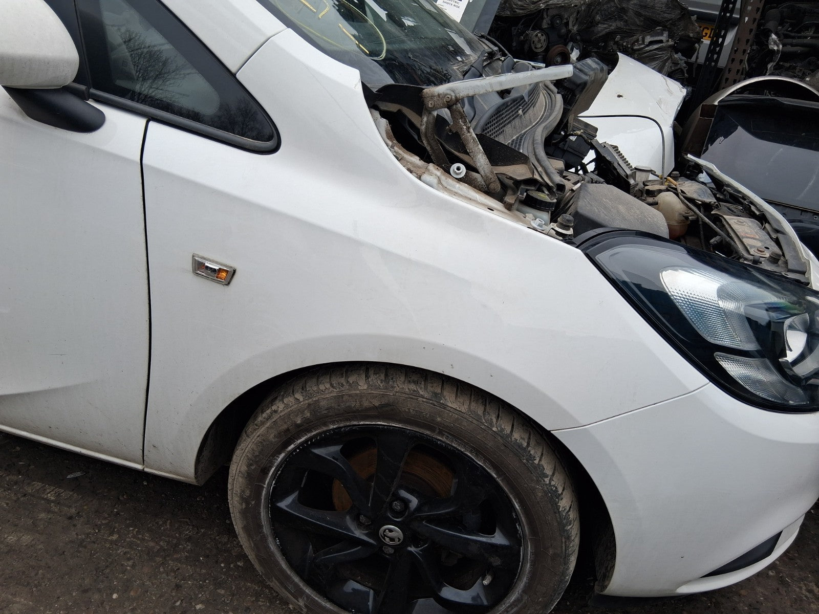 2019 VAUXHALL CORSA E 3 DOOR OSF DRIVER SIDE FRONT WING PANEL OLYMPIC WHITE Z40R