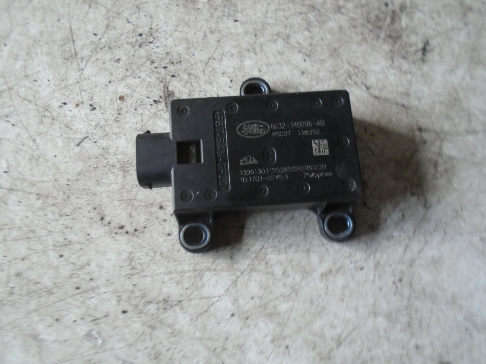 RANGE ROVER EVOQUE 2013 L538 YAW RATE SENSOR MODULE BJ3214B296