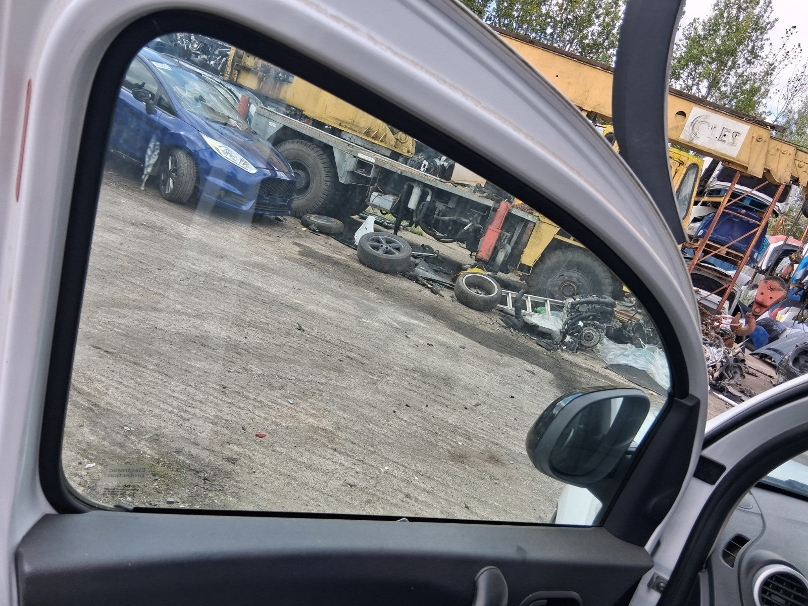 2020 RENAULT KANGOO MK2 NSF PASSENGER SIDE FRONT LEFT WINDOW GLASS
