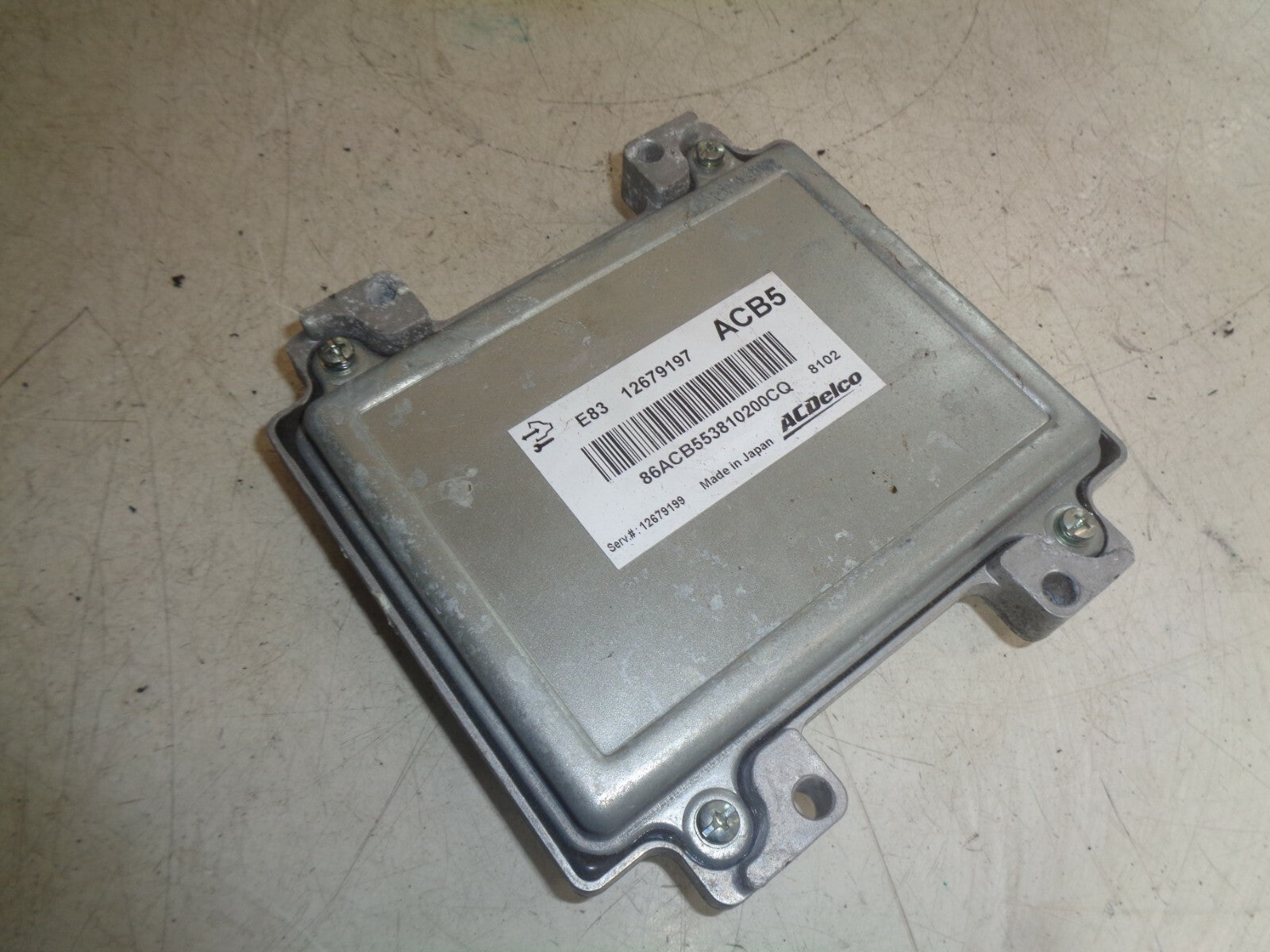 VAUXHALL CORSA E 2018 1.4 PETROL MANUAL ECU ENGINE CONTROL 12679197