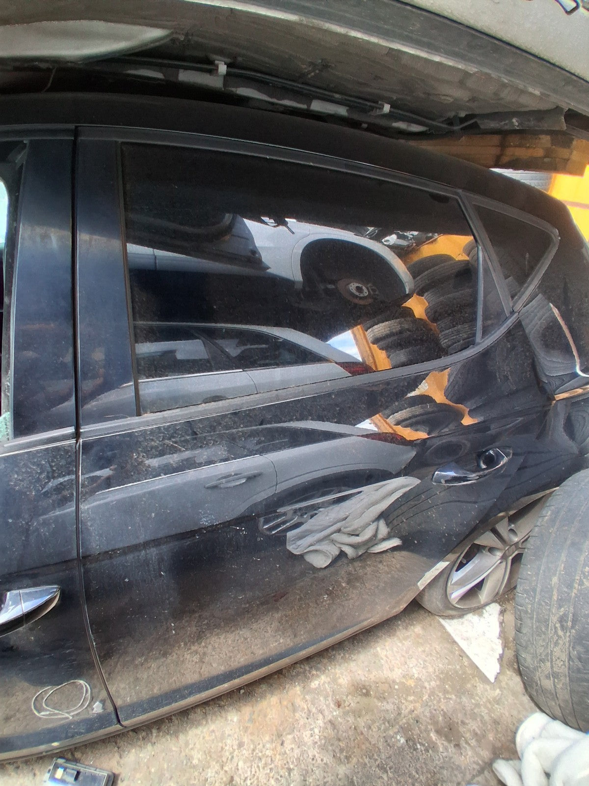 2015 SEAT LEON FR MK3 NSR PASSENGER SIDE REAR BARE DOOR MIDNIGHT BLACK LY9T