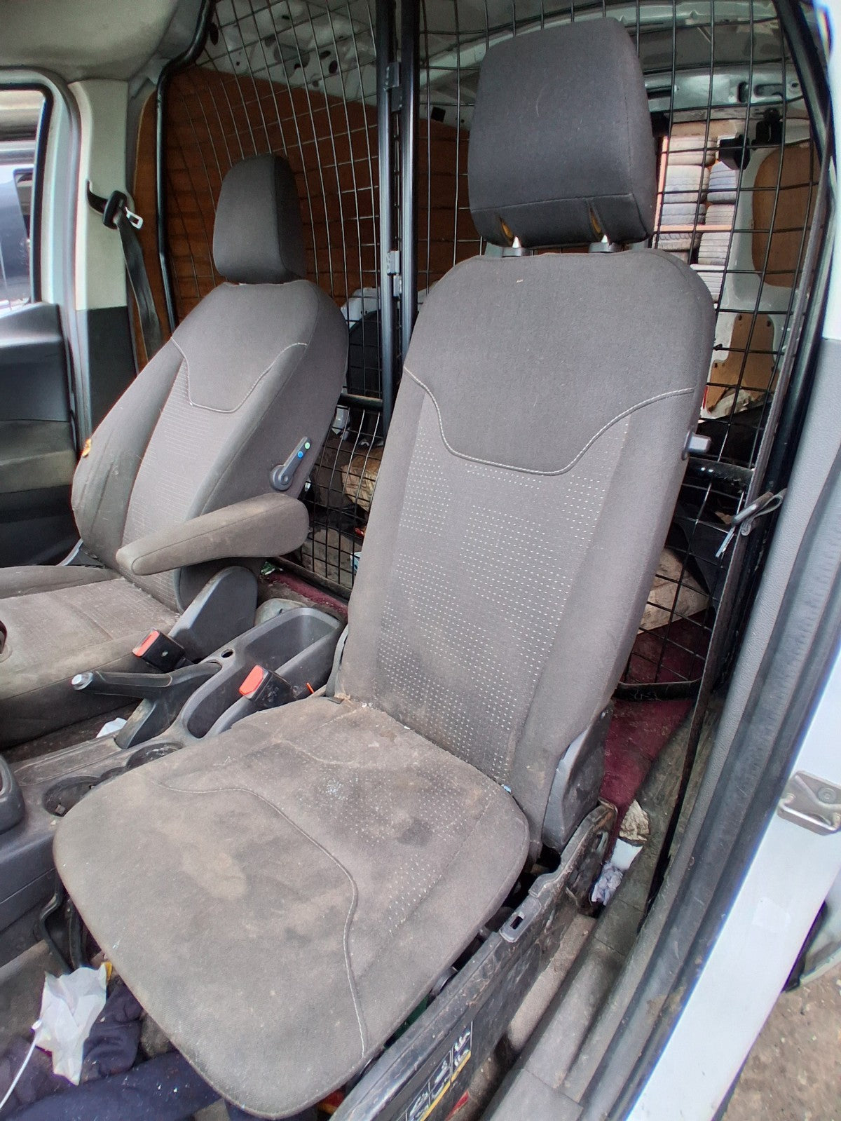2015 FORD TRANSIT COURIER MK1 NSF PASSENGER SIDE FRONT SEAT FABRIC