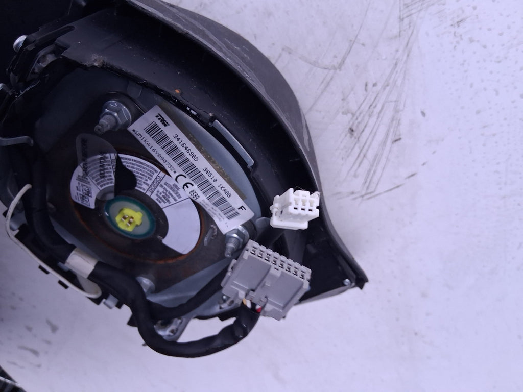 NISSAN JUKE 2016 F15 STEERING WHEEL AIRBAG DRIVER SIDE OFS 98511KA8B