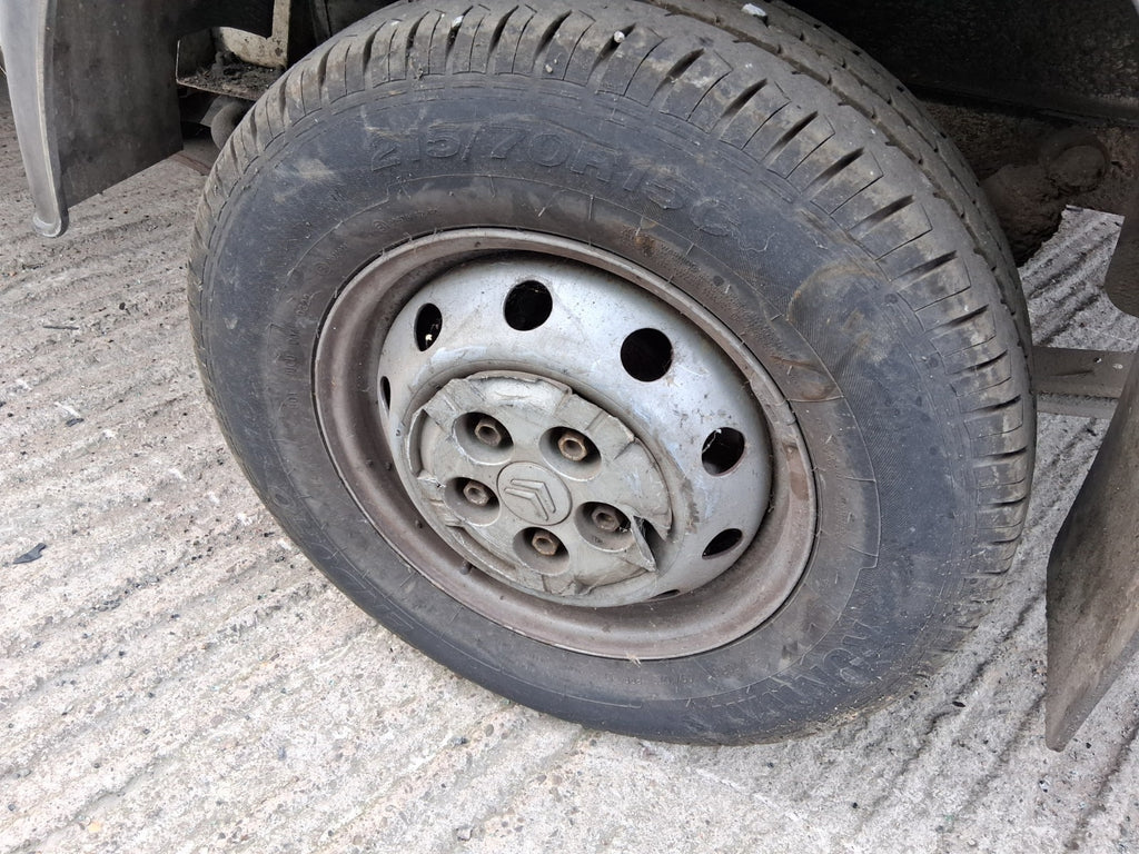 2014 CITROEN RELAY MK3 15 INCH STEEL WHEEL WITH TYRE 215/70R15C