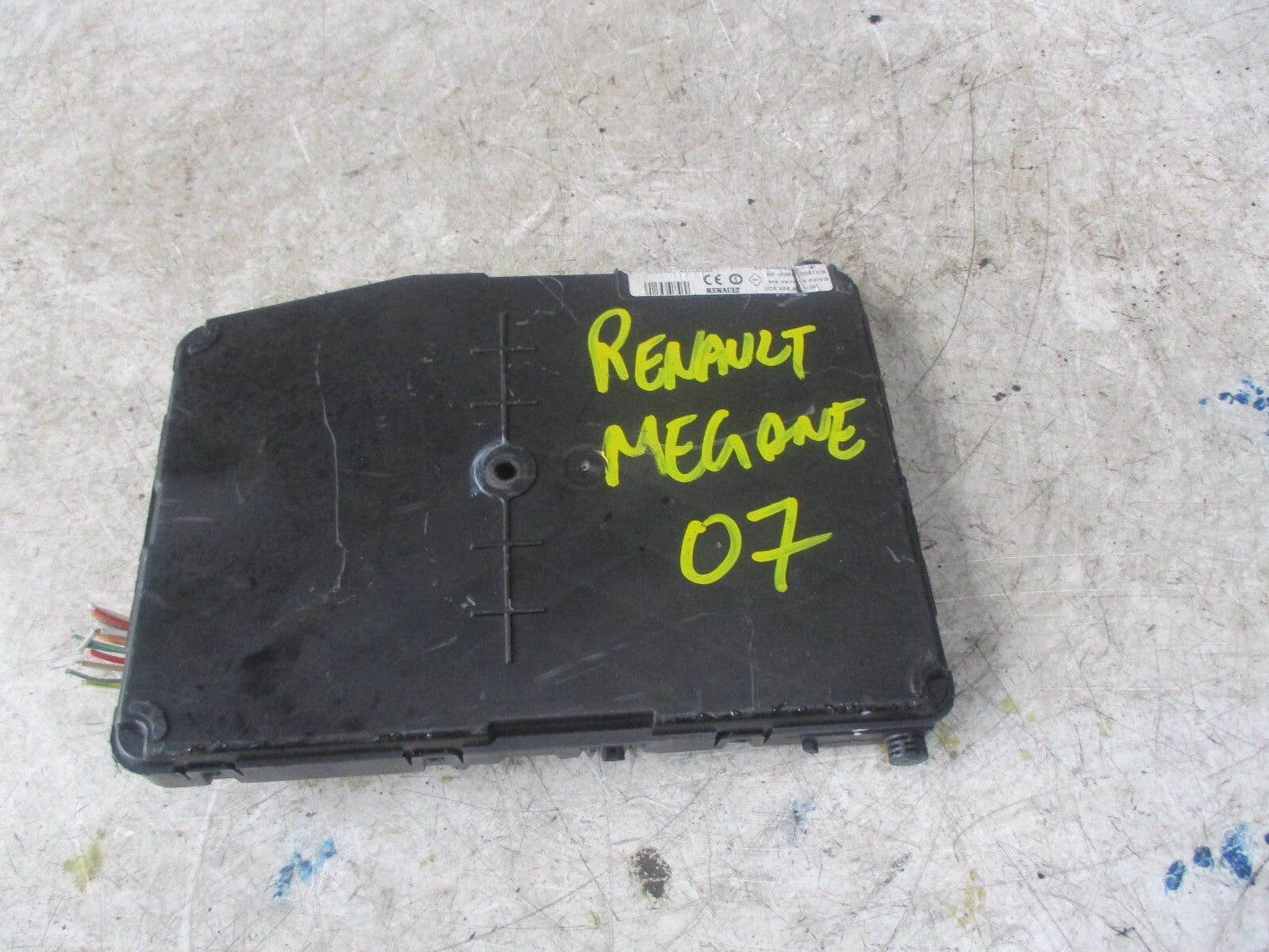 RENAULT MEGANE MK2 2007 BODY MODULE UNIT ECU 8200309690
