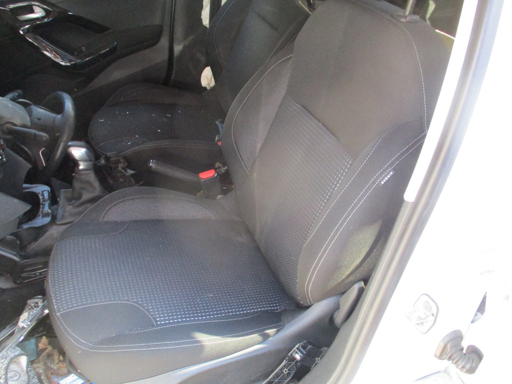 PEUGEOT 208 2017 NS PASSENGER SIDE FRONT COMPLETE SEAT FABRIC