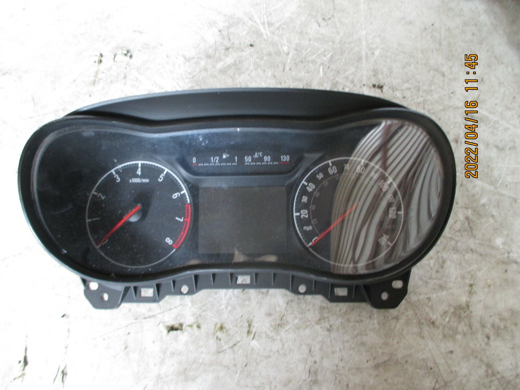VAUXHALL CORSA E 2018 SPEEDOMETER INSTRUMENT CLUSTER 39056370