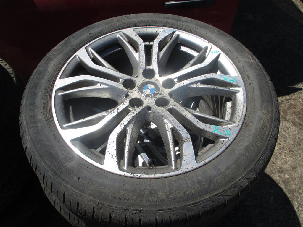 BMW X1 2018 F48 18 INCH ALLOY WHEEL WITH TYRE 225/50R18 6856067 REF 2
