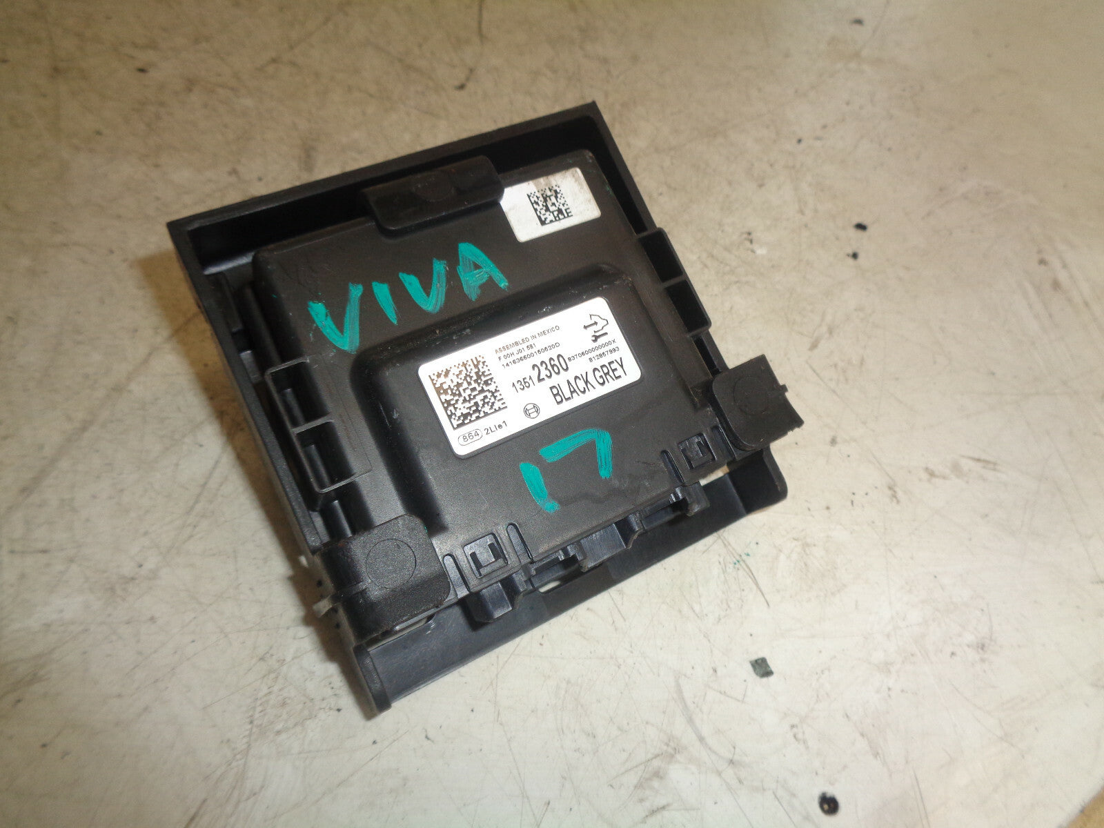 VAUXHALL VIVA MK4 2017 PARKING PILOT CONTROL MODULE 13512360