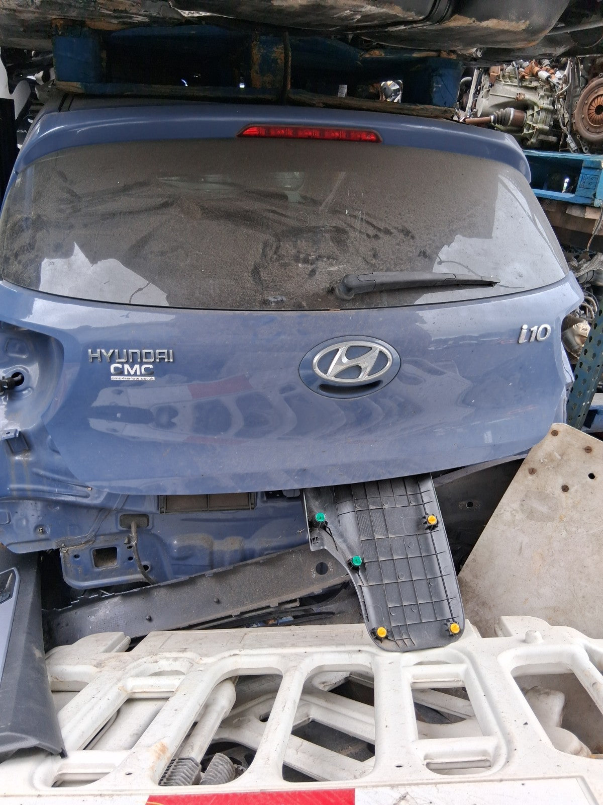2017 HYUNDAI i10 MK2 BARE TAILGATE BOOTLID BLUE X3U