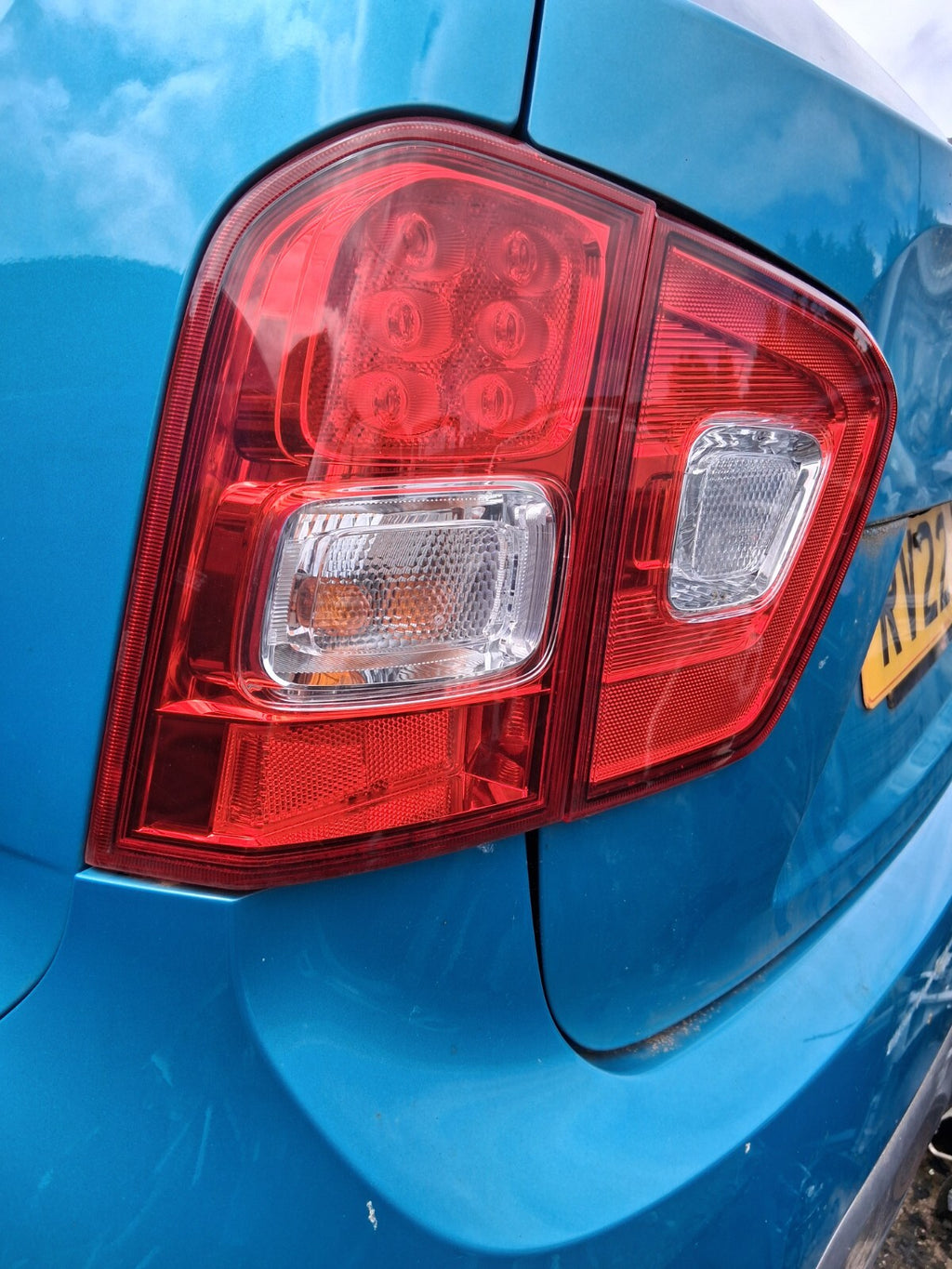 2022 SUZUKI IGNIS SZ5 MK2 FACELIFT NSR PASSENGER SIDE REAR OUTER TAIL LIGHT LAMP