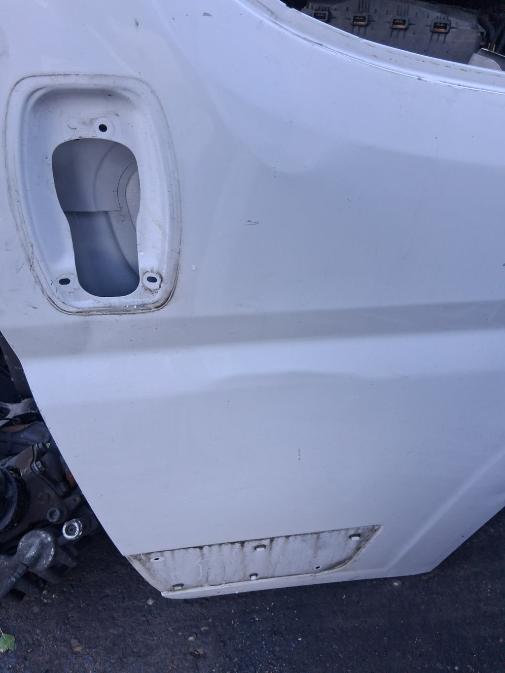 2023 VAUXHALL MOVANO C MK3 OSF DRIVER SIDE FRONT RIGHT BARE DOOR WHITE
