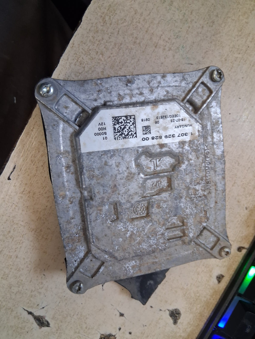 2024 FIAT DUCATO MK3 DRIVER SIDE HEADLIGHT CONTROL MODULE BALLAST 130732952800