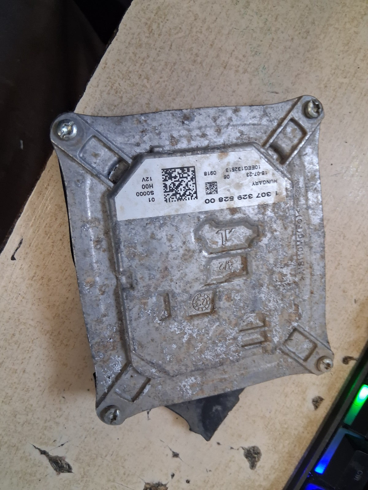 2024 FIAT DUCATO MK3 DRIVER SIDE HEADLIGHT CONTROL MODULE BALLAST 130732952800