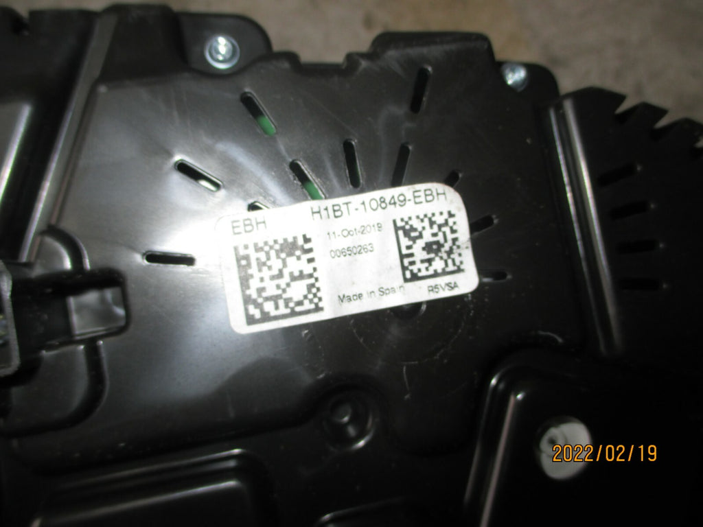 FORD FIESTA MK8 2019 1.0 PETROL SPEEDOMETER INSTRUMENT CLUSTER H1BT10849EBH
