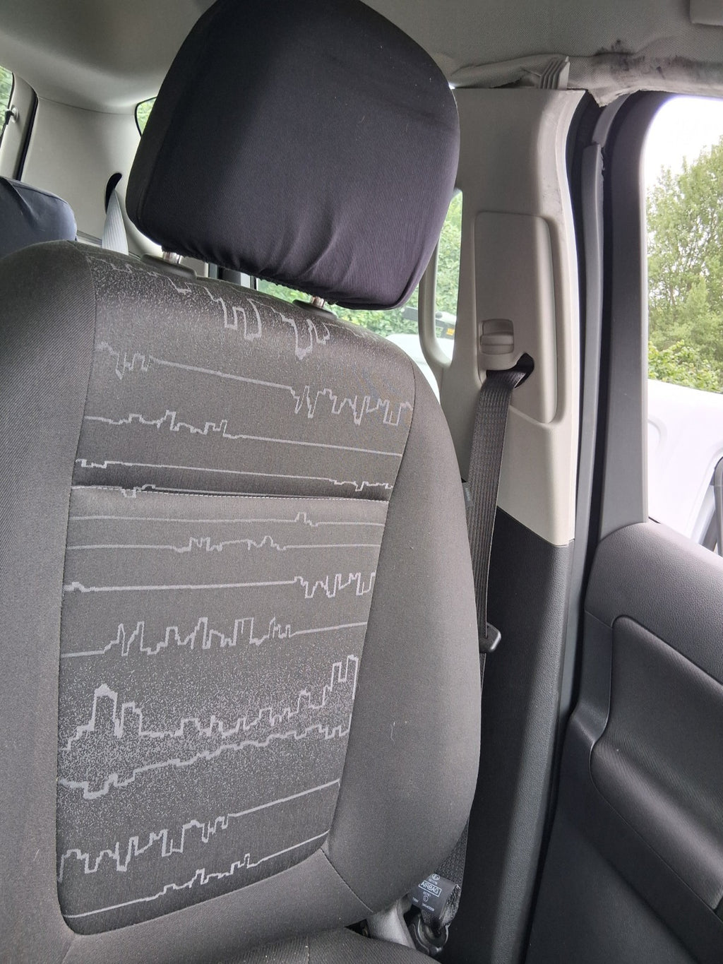 2017 VAUXHALL MERIVA B MK2 NSF PASSENGER SIDE FRONT LEFT FABRIC SEAT