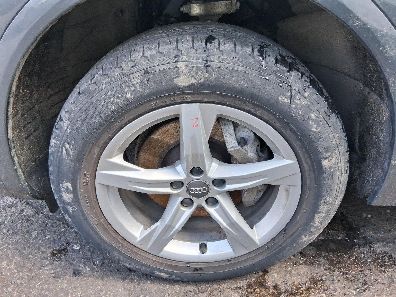 2019 AUDI Q5 FY 18 INCH ALLOY WHEEL WITH TYRE 235/60 R18