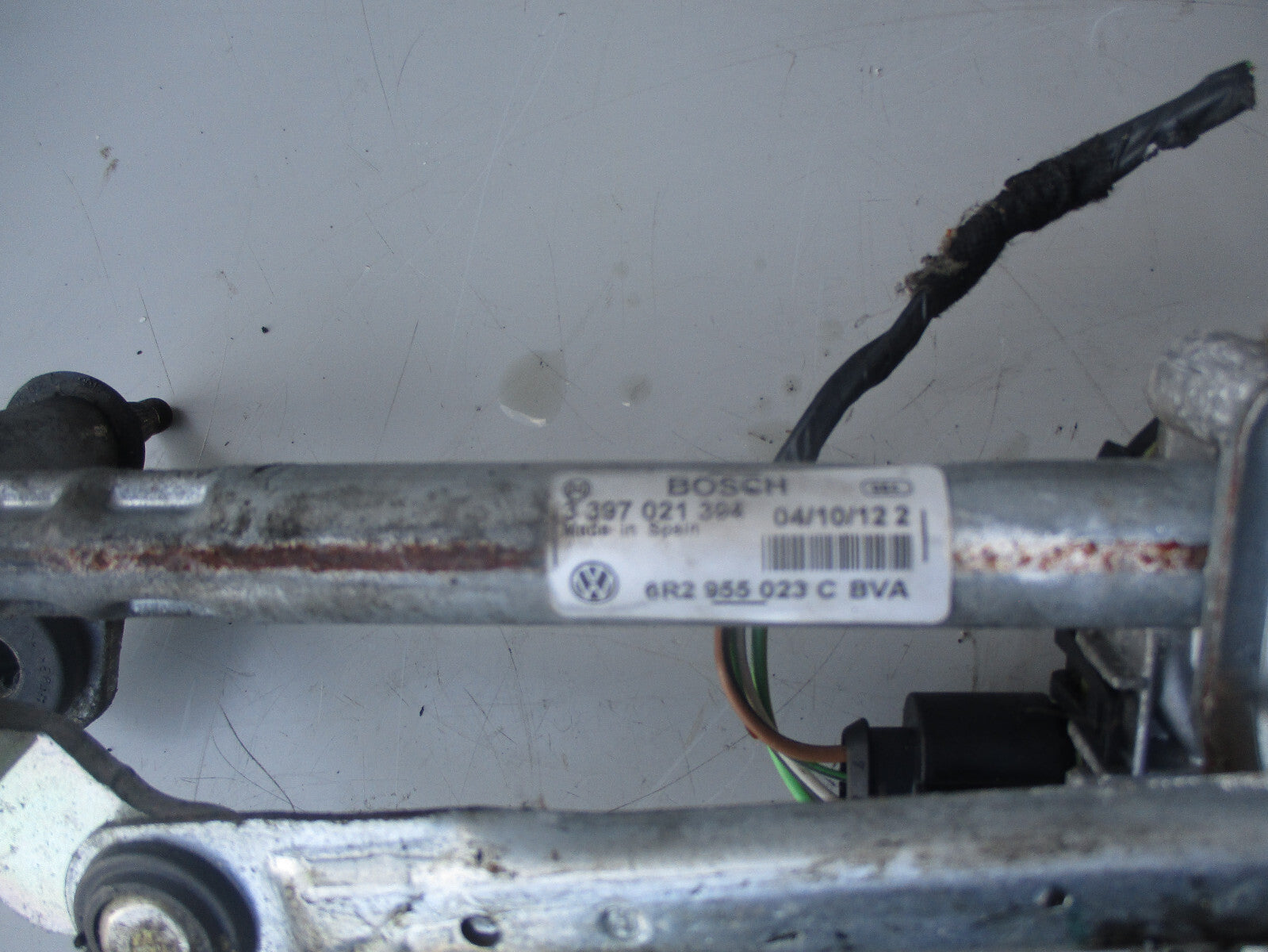 SEAT IBIZA MK4 2012 FRONT WIPER MOTOR & LINKAGES 6R2955119A