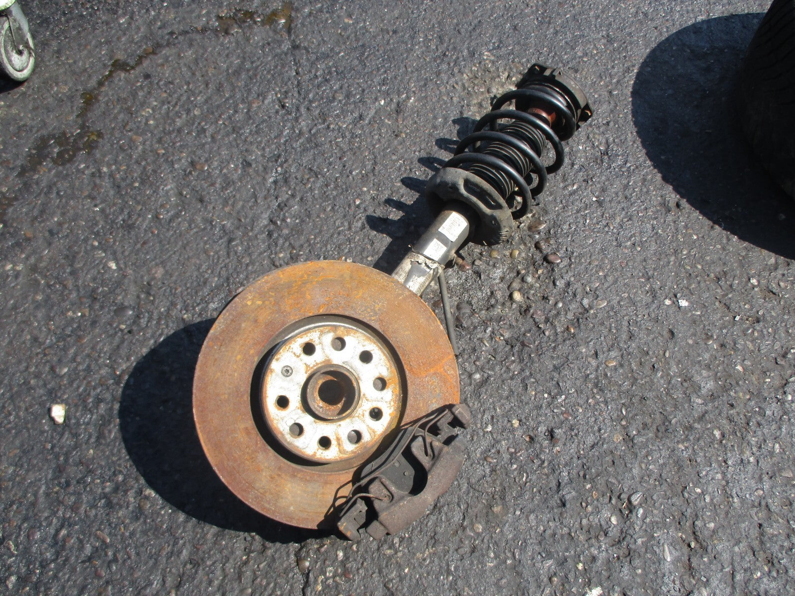 VW VOLKSWAGEN TIGUAN MK1 2015 2.0 DIESEL DRIVER SIDE LEG CALIPER SHOCK
