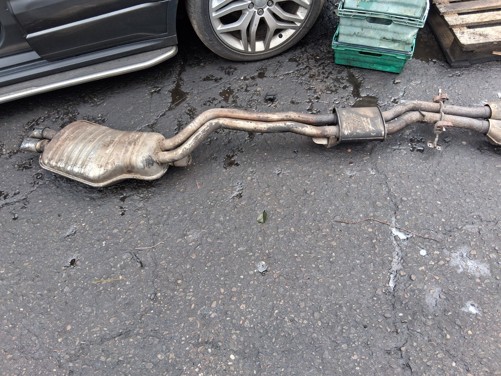 2004 BMW X3 E83 EXHAUST REAR BACK BOX SILENCER MUFFLER 3413594