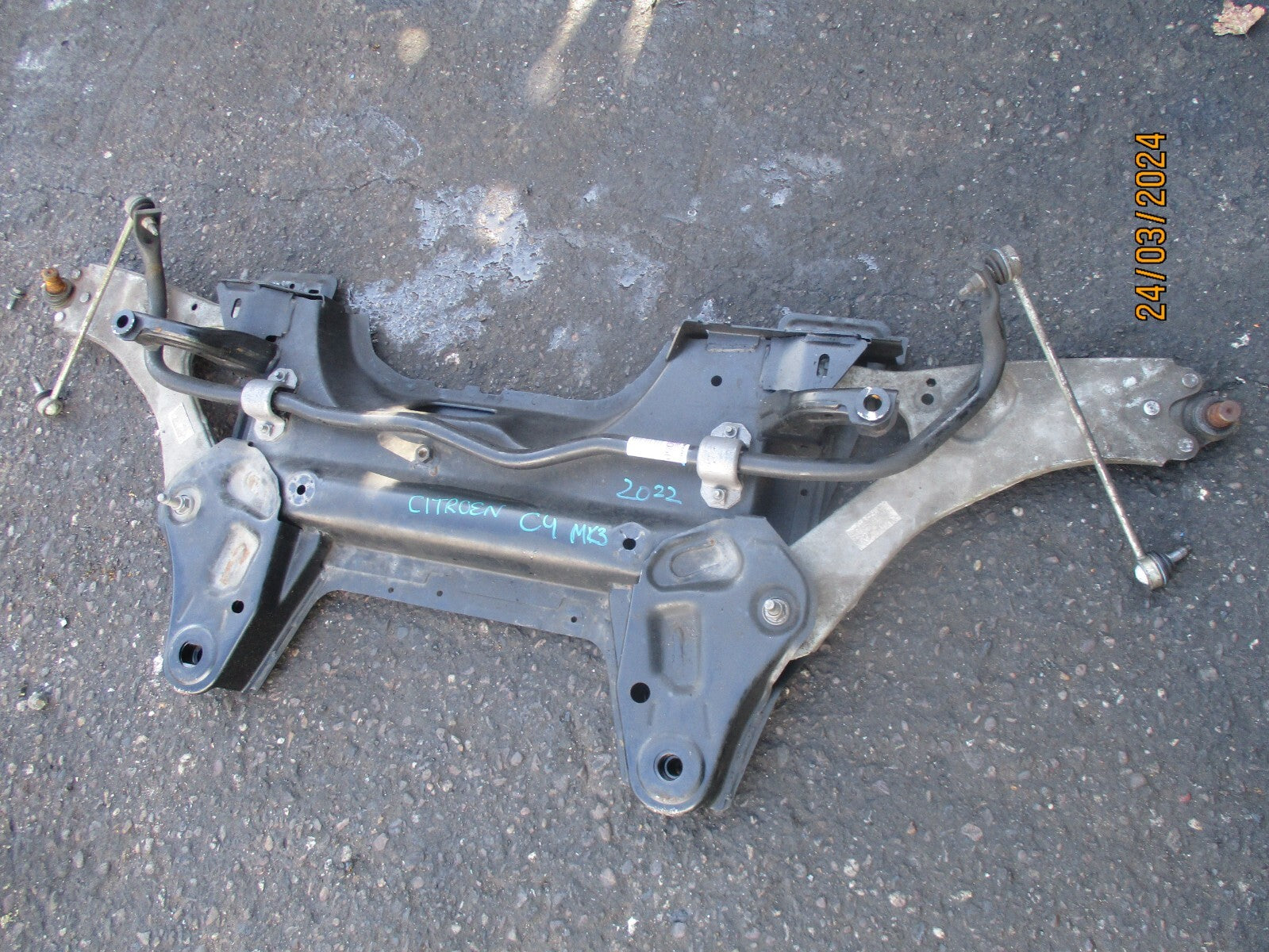 CITROEN C4 MK3 MOKKA B 2022 FRONT SUSPENSION SUBFRAME 9841458080