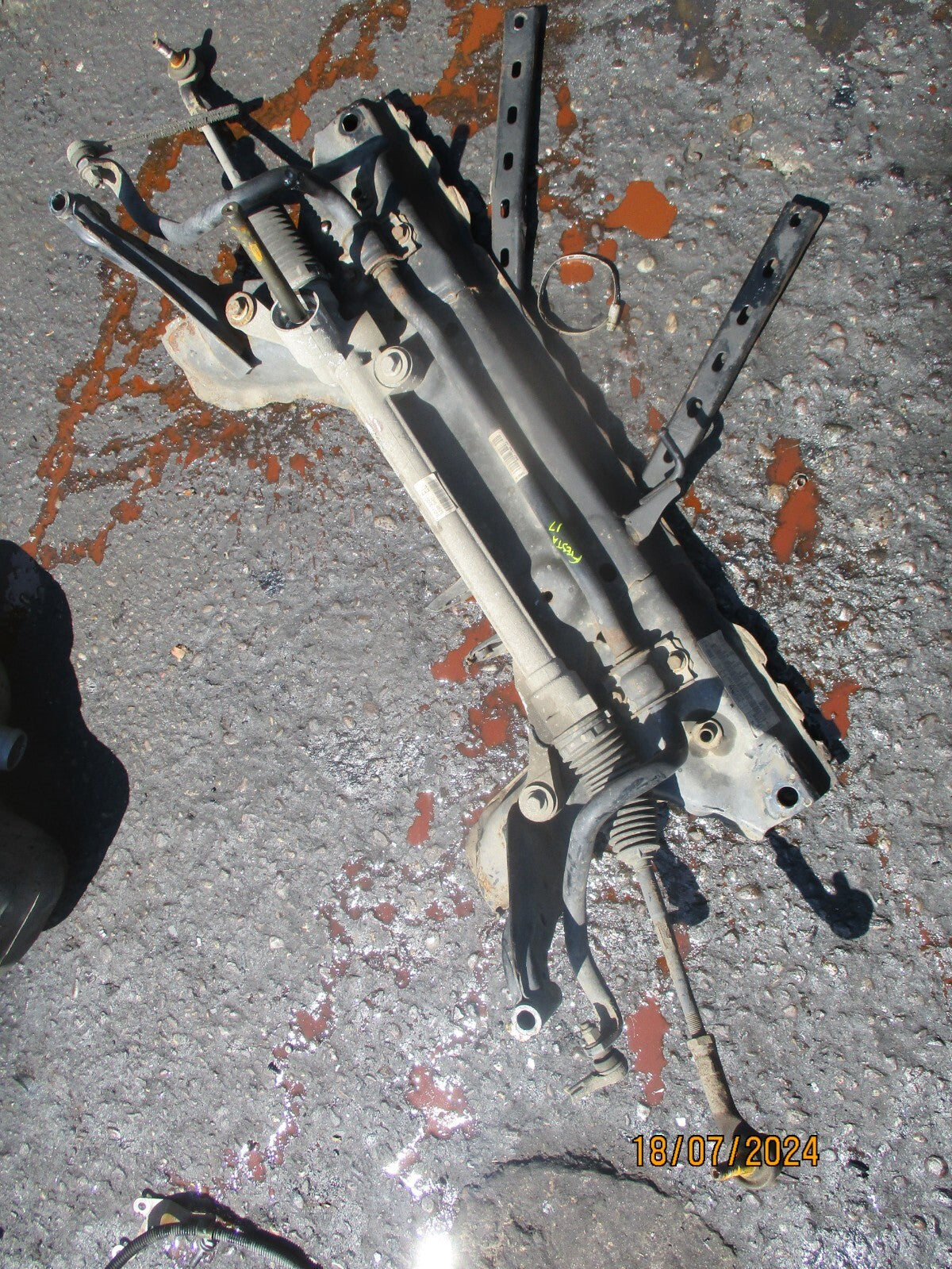 FORD FIESTA MK7 2017 1.25 PETROL FRONT SUBFRAME