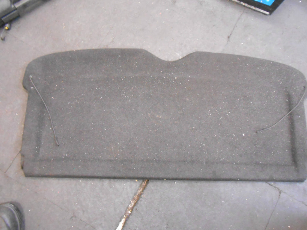 PEUGEOT 307 2004 REAR BOOT STORAGE PARCEL SHELF LOAD COVER BLACK CLOTH