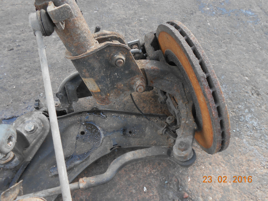 RENAULT VEL SATIS 2002 2.0 16V COMPLETE SUBFRAME STEERING RACK HUB CALIPER SHOCK