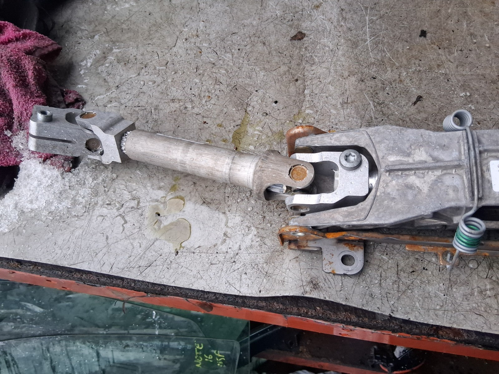 2021 MERCEDES A CLASS V177 STEERING COLUMN A2474608900