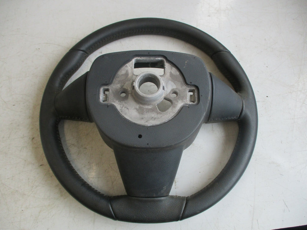 SEAT IBIZA 6J MK5 2013 3 SPOKE STEERING WHEEL PLASTIC SILVER TRIM 6J0419091AFCWP