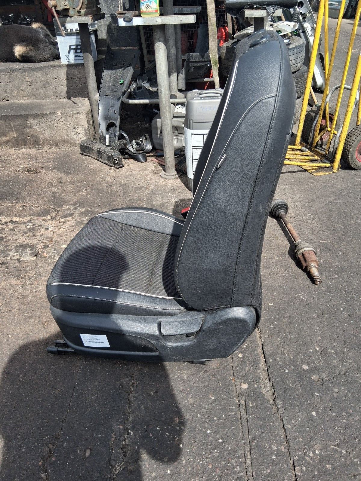 2021 KIA STONIC GT LINE NSF PASSENGER SIDE FRONT LEFT FABRIC SEAT