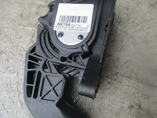 2021 CITROEN BERLINGO THROTTLE PEDAL 86ET644647767