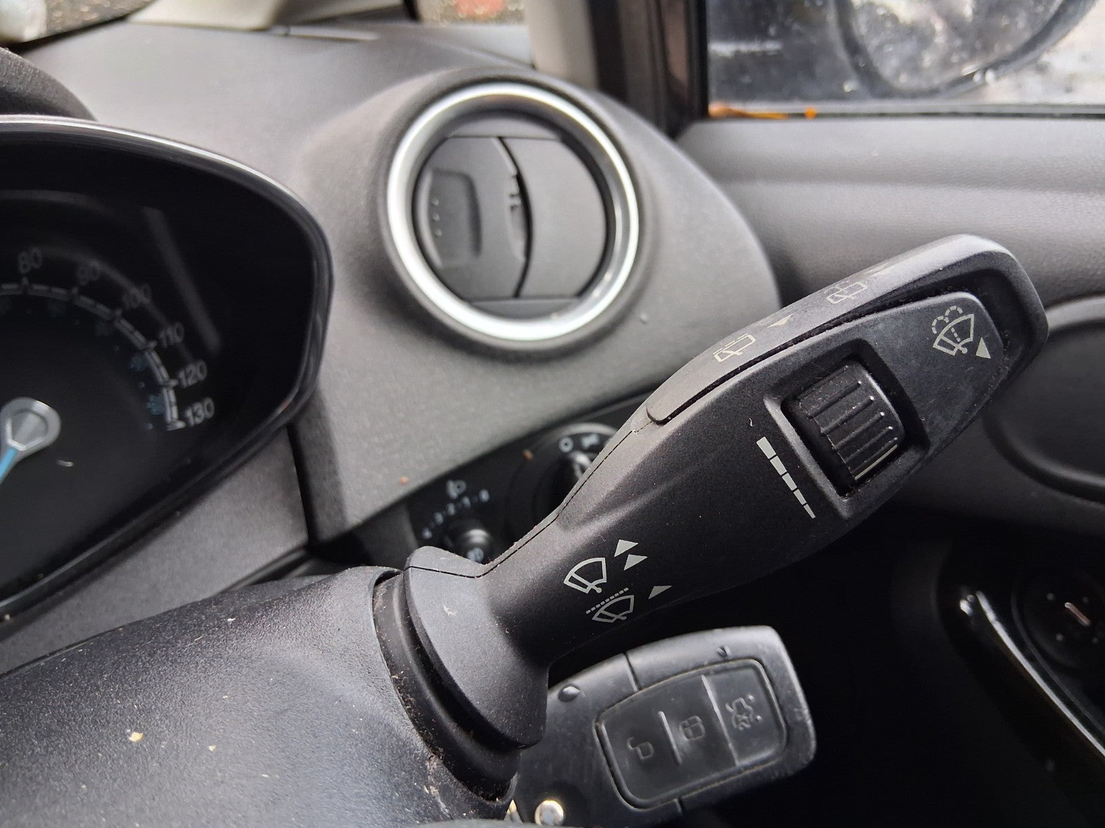 2014 FORD FIESTA MK7 INDICATOR WIPER COMBINATION SWITCH STALK SQUIB RING