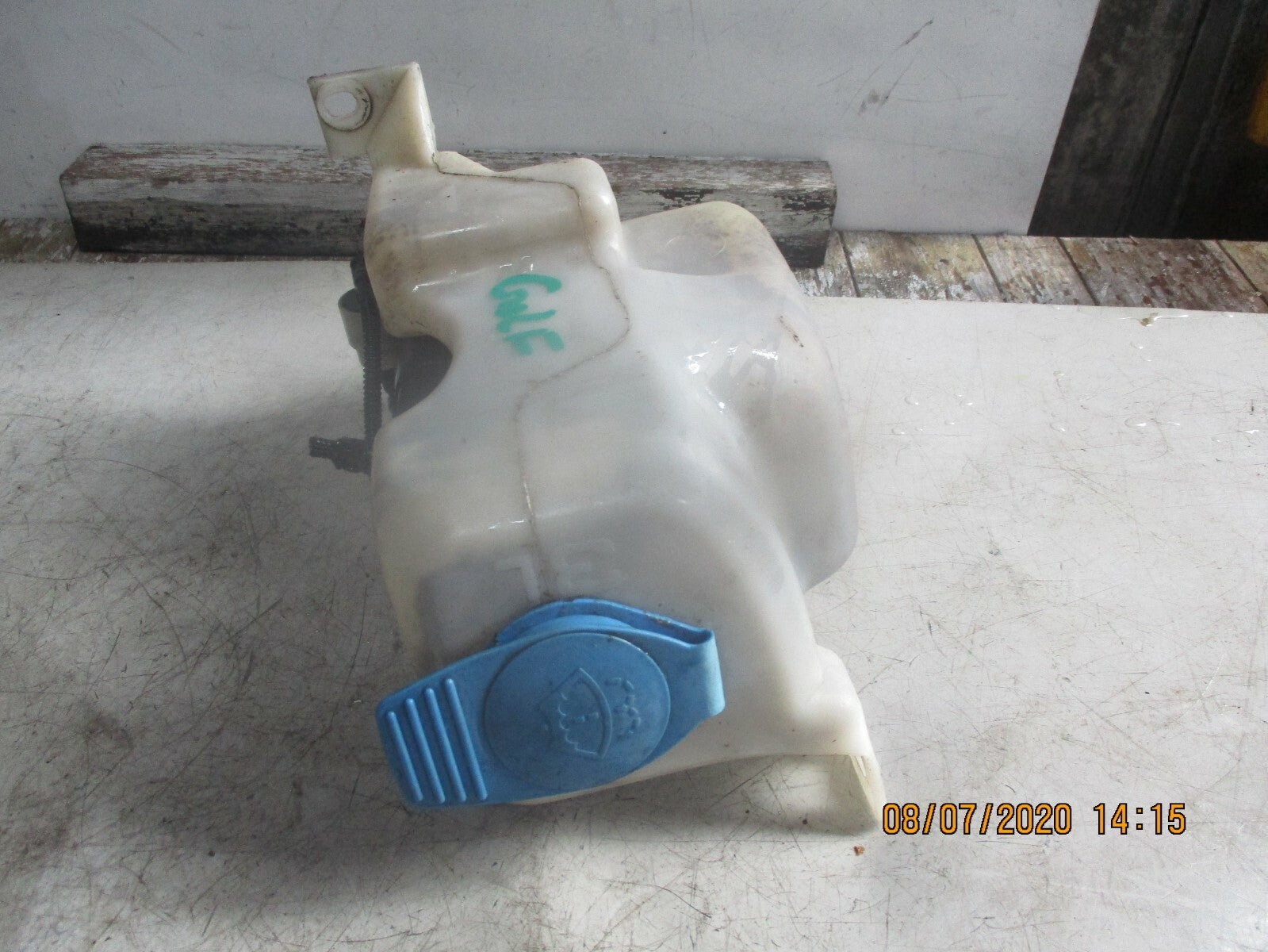 VW VOLKSWAGEN 2002 GOLF MK4 AUDI A3 WINDSCREEN WASHER BOTTLE 1J0955453