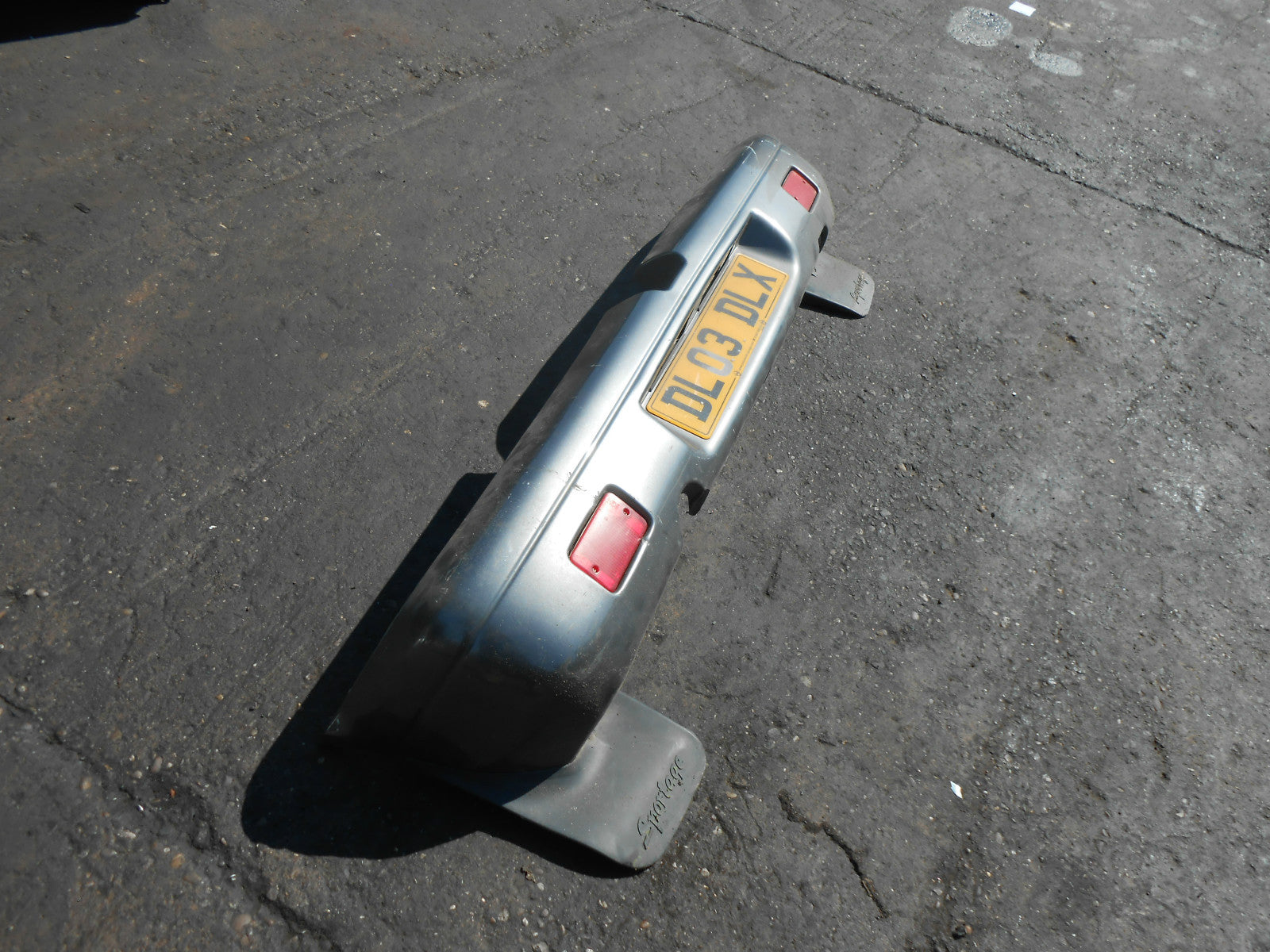 KIA SPORTAGE K00 2003 REAR BACK BUMPER COMPLETE YL COOL SILVER