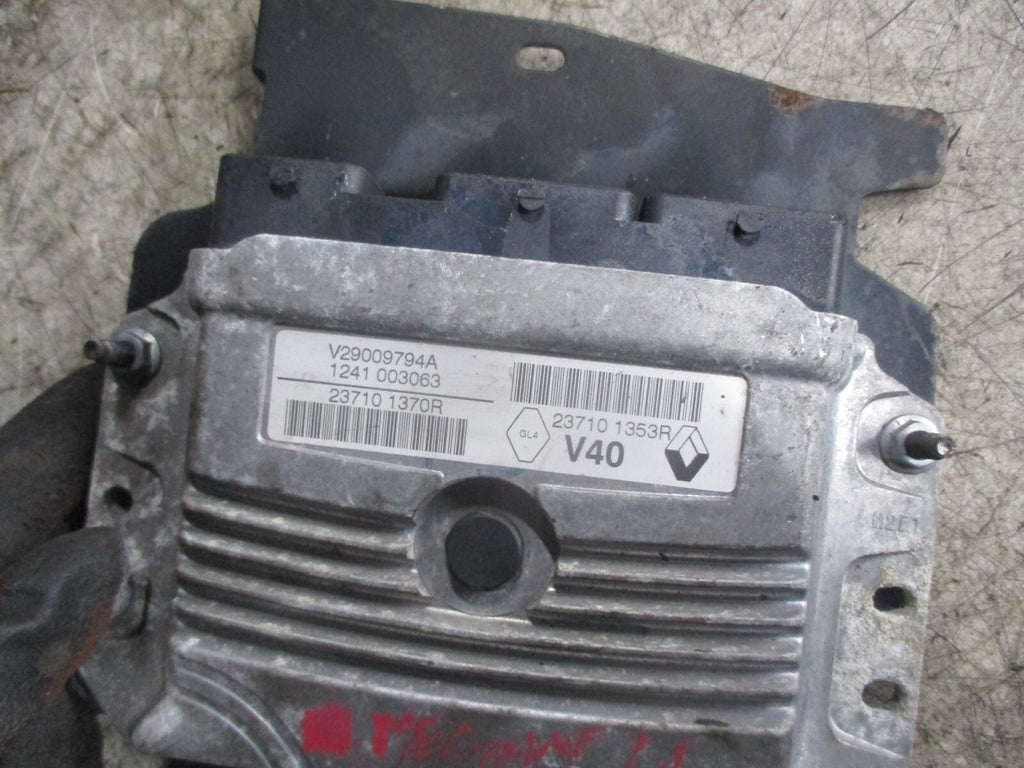 RENAULT MEGANE MK3 2010 1.6 PETROL ECU ENGINE CONTROL MODULE 237101353R
