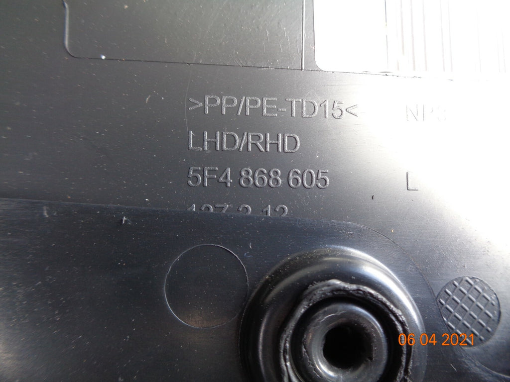 SEAT LEON MK3 5F 1.2 TSI PASSENGER NEAR SIDE REAR DOOR CARD 5F4868605