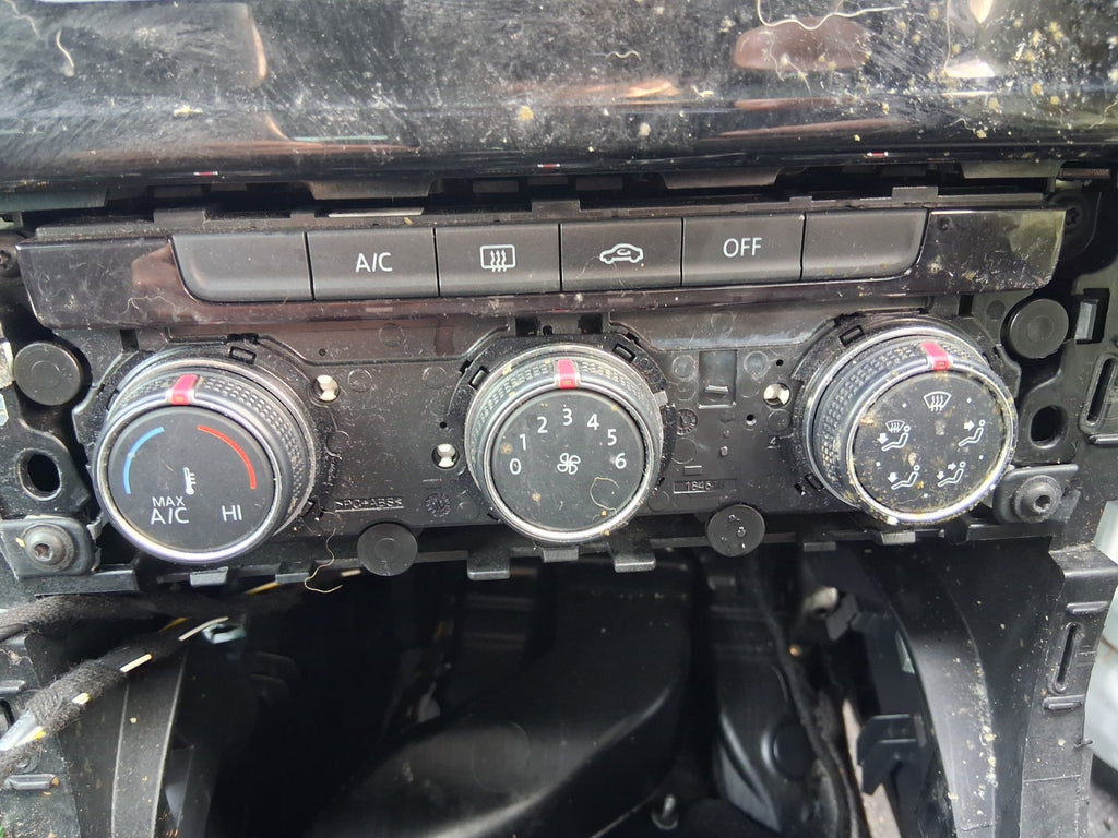2016 VOLKSWAGEN GOLF MK7 AC HEATER CLIMATE CONTROL SWITCH PANEL